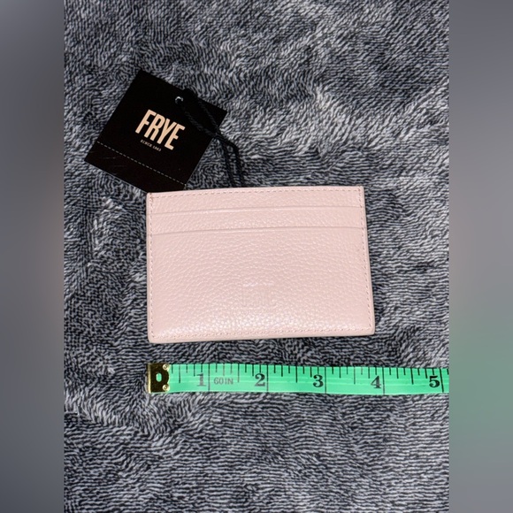 NWT Frye Blush Pink Leather Card Holder - Picture 9 of 10
